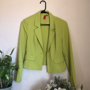 Unique Lime Green Blazer